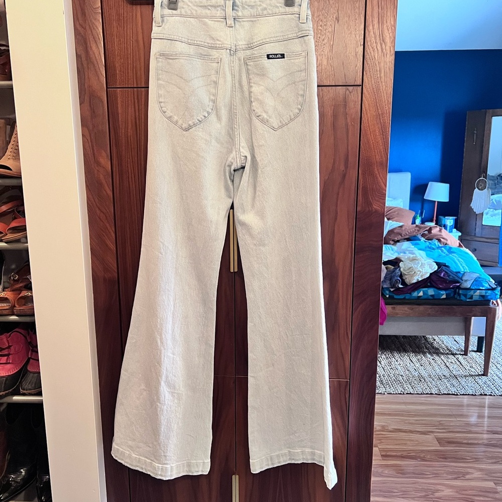 ROLLA'S Light Wash EastCoast Flare Jeans size 26 - Picture 2 of 10